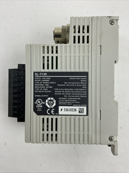 KEYENCE SL-T11R SAFETY CONTROL RELAY