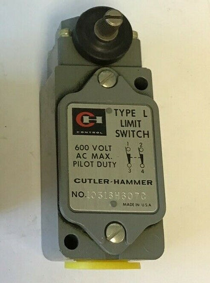 CUTLER HAMMER 10316H607C LIMIT SWITCH W/O LEVER 600VAC