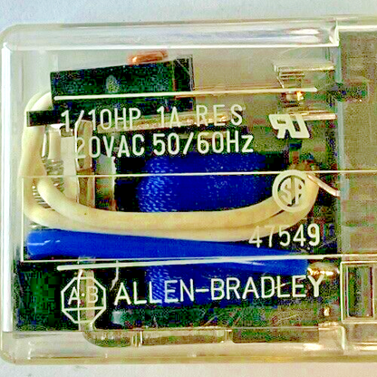 ALLEN BRADLEY 700-HC54Z24-4 RELAY SER.A 24VDC 1/10HP 1A 120V 50/60HZ**LOTOF3**