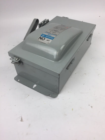 GOULD ITE NF251H VACU-BREAK SWITCH W/CLAMPMATIC CONTACTS 600 VAC 30 AMP 1 PHASE