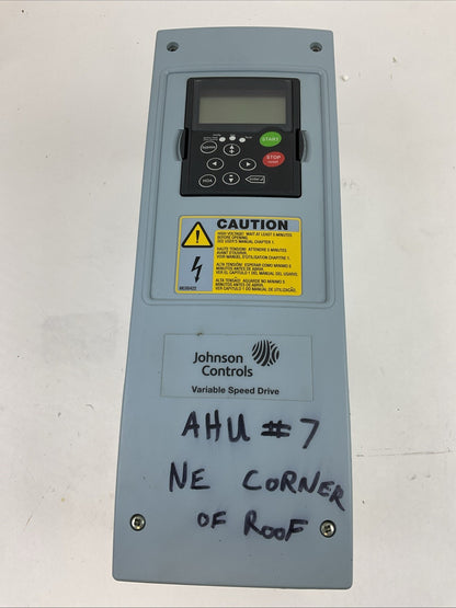JOHNSON CONTROLS VS010410A-N0000 VARIABLE SPEED DRIVE