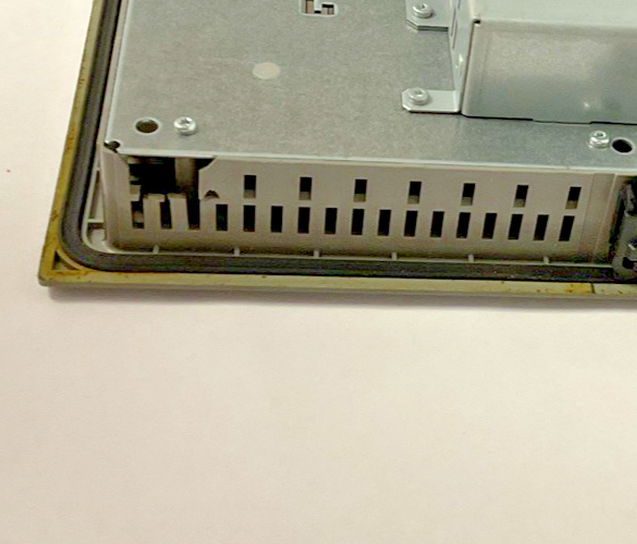 SIEMENS 6AV6 643-0CD01-1AX1 10" TOUCH OPERATOR PANEL INTERFACE *BROKEN PLASTIC*