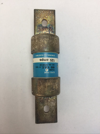GE GF8B125 CLF FUSE 600VAC 125AMP CLASS J