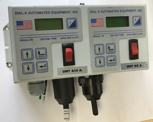 DIAL-X AUTOMATED EQUIPMENT SPE-870 PLUS 121-500-870 FEEDER CONTROL 120VAC