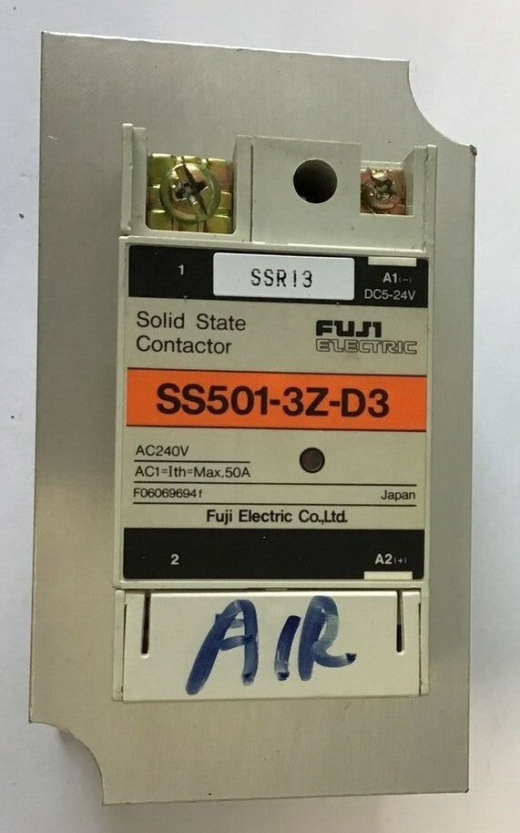 FUJI SS501-3Z-D3 SOLID STATE CONTACTOR 240VAC 50A