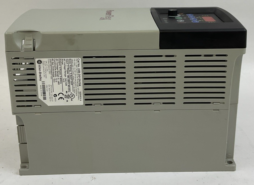 ALLEN BRADLEY 22B-D012N104 POWERFLEX 40 AC DRIVE SER.A 14.2A 7.5HP
