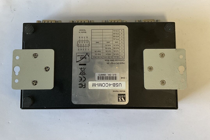 VS COM USB-4COMI-M CONNECTOR DB9-MALE 5VDC 1.6 4 PORT RS 422/485
