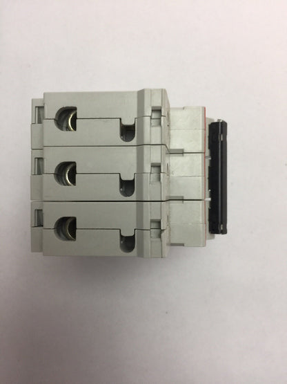 ABB S263C4 MINITURE CIRCUIT BREAKER 277/460VAC 3 POLE 4A