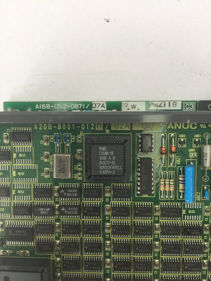 FANUC A16B-1212-0871/07A PSU BI A20B-8001-0120/02A  A20B-1006-0220/01A