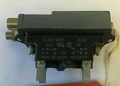 SQUARE D 9007 A026 LIMIT SWICTH  SER. A