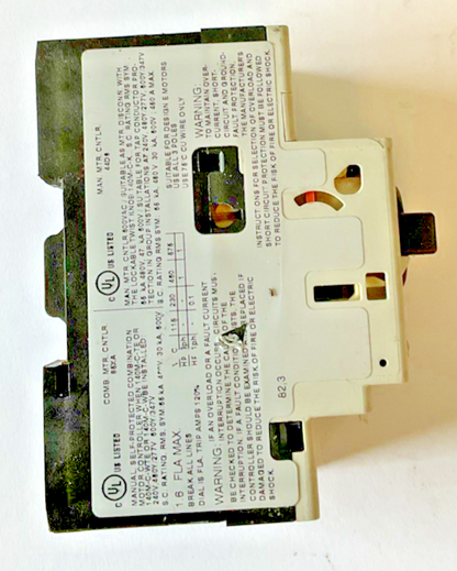 ALLEN BRADLEY 140M-C2T-B16 MOTOR PROTECTOR SER.C 1.6A 50/60HZ