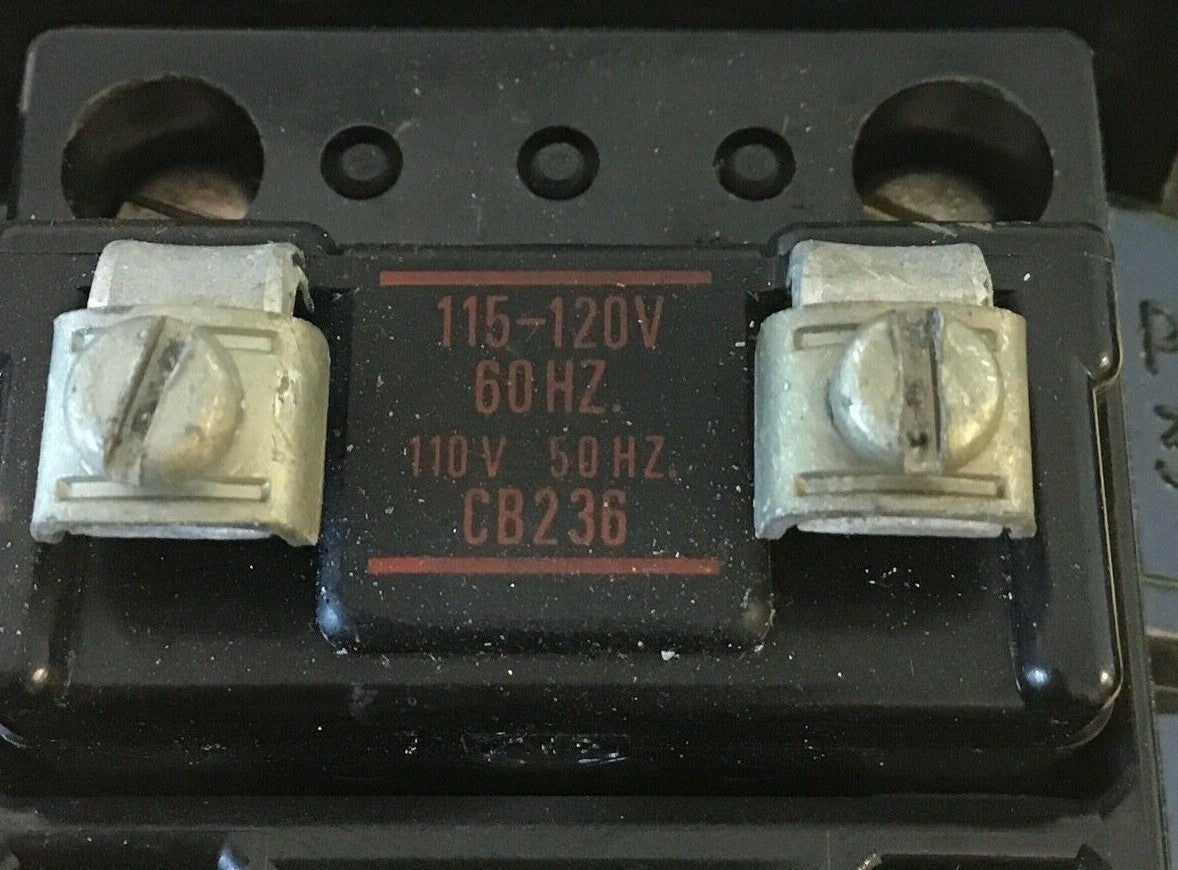 ALLEN BRADLEY 509-BOD STARTER SIZE 1 SER.B W/CB236 COIL W30 HEATER