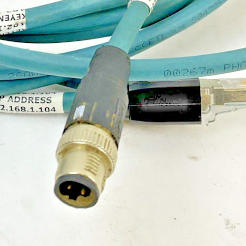 KEYENCE OP-87458 WIRE/CABLE ASSEMBLY 15'