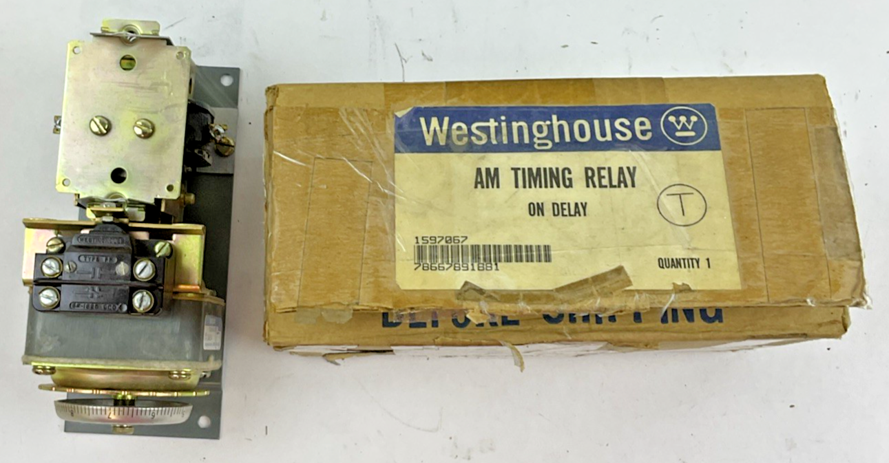 WESTINGHOUSE 1597067 AM TIMING RELAY