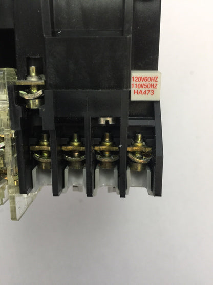 ALLEN BRADLEY 105-A09NDJ0V REVERSING STARTER 100-A09ND3 600VAC 9A 592-J0V16 W33