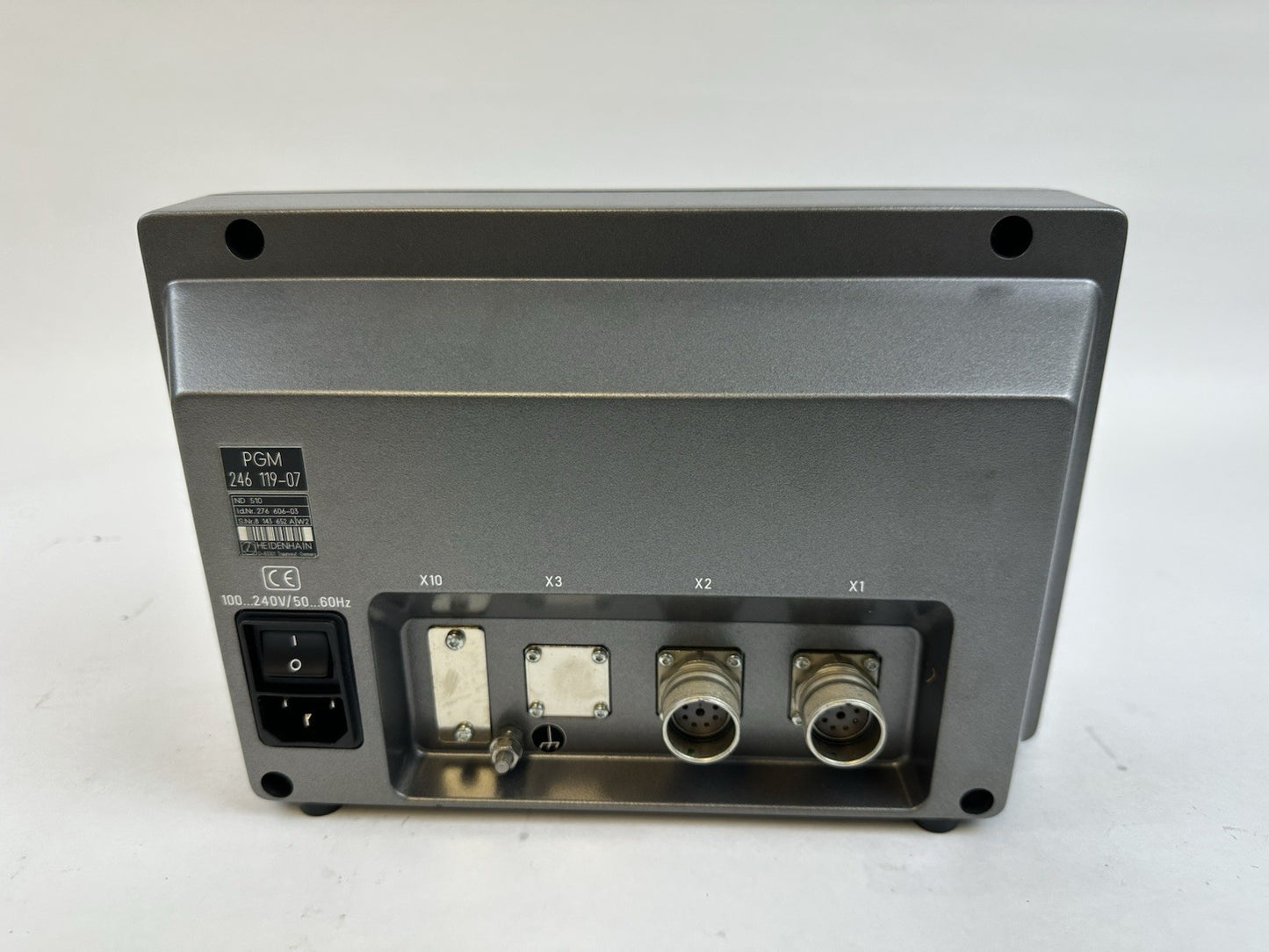 HEIDENHAIN PGM 246 119-07 DIGITAL DISPLAY PANEL INPUT 100-240V 50-60HZ