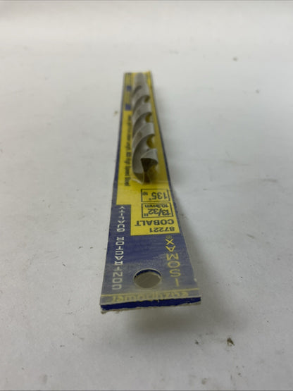 EAZYPOWER 87221 COBALT 13/32" 10.3mm 135°sp ISOMAX DRILL BIT CONTRACTOR QUALITY