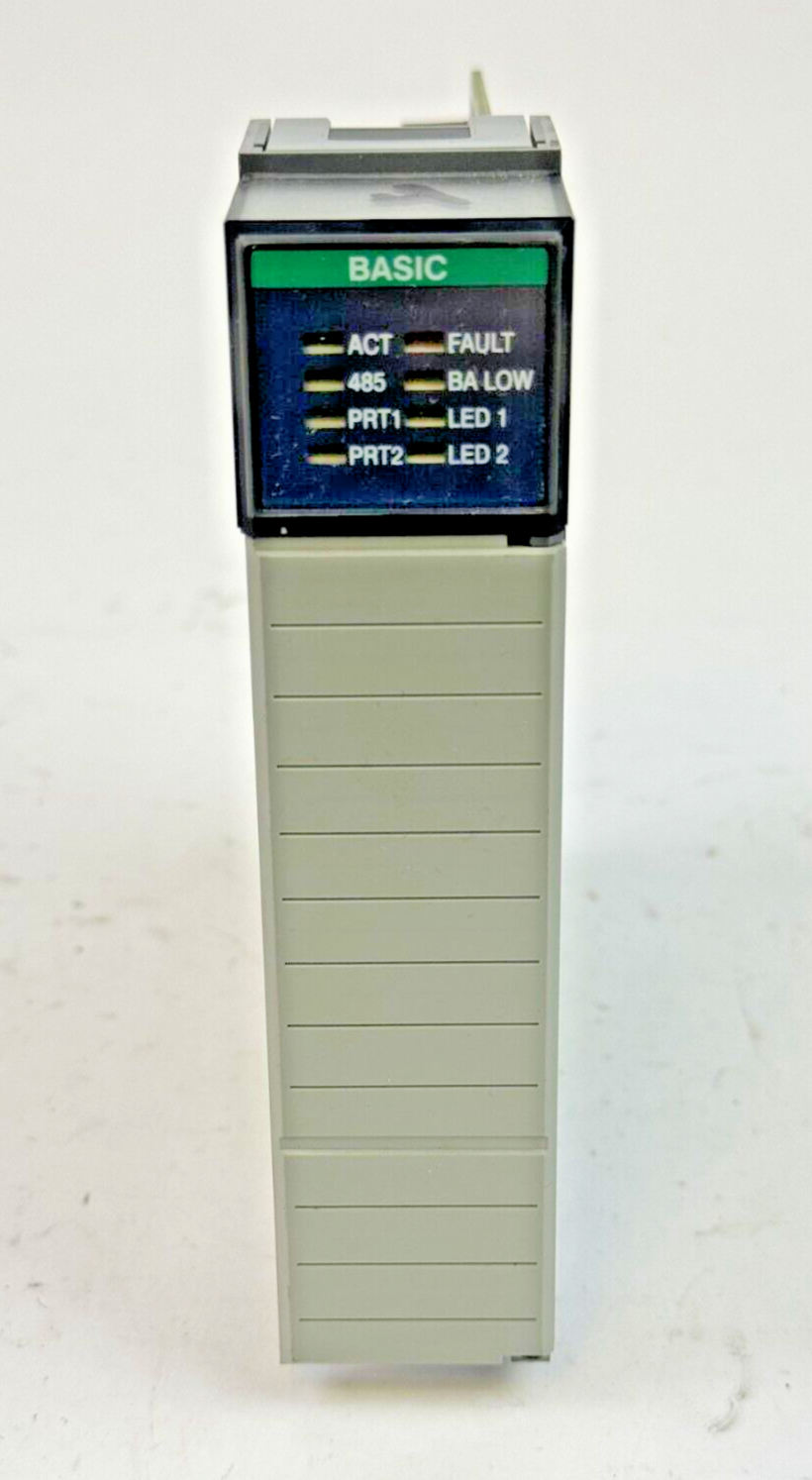 ALLEN-BRADLEY - 1746-BAS SER. C REV. A FRN: 6 - SLC 500 BASIC MODULE