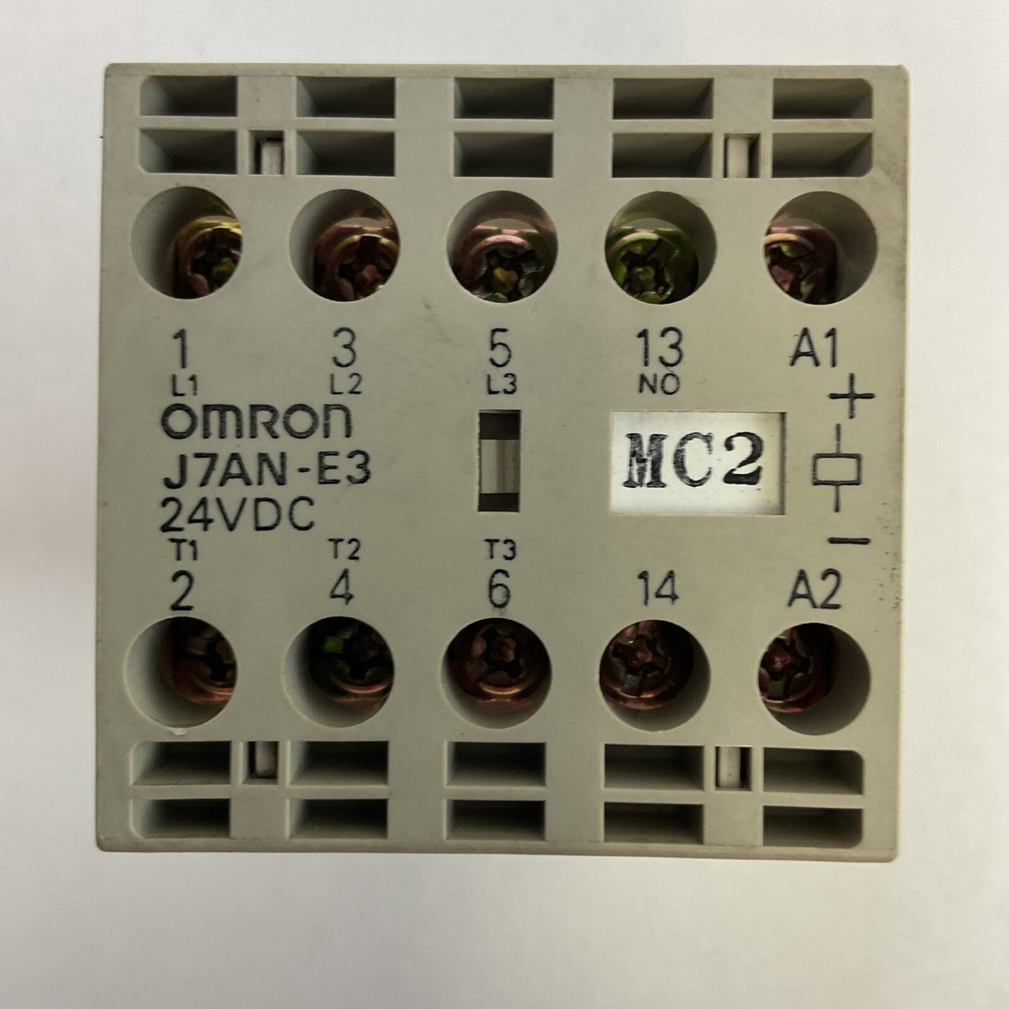 ONRON J7AN-E3 CONTACTOR 600VAC 15A 3PH 5HP COIL 24VDC