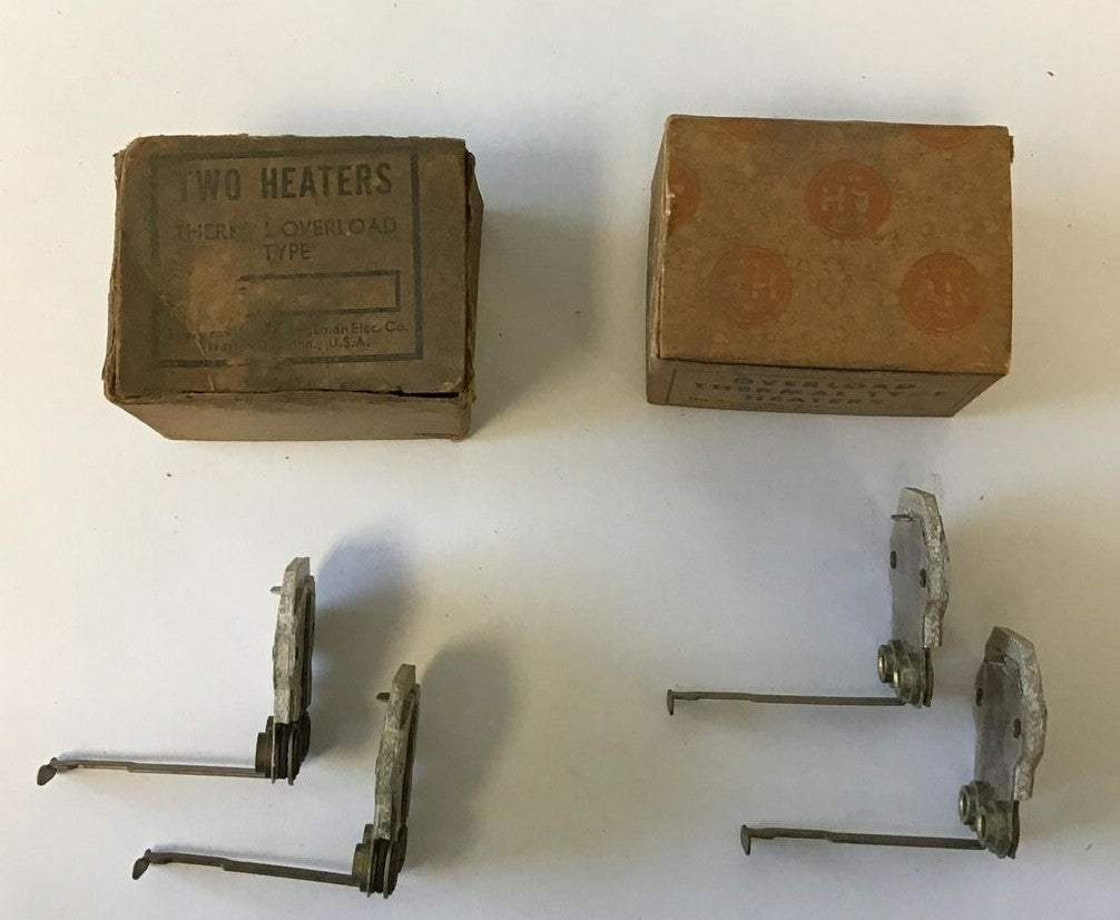 ARROW HART 42124 (2) & 42108 (2)  OVERLOAD RELAY HEATER ***LOTOF4***