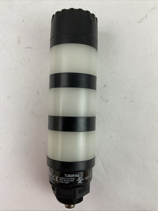 BANNER TL50GRYAQ LIGHT TOWER 18-30VDC OR 21-27VAC 45mA CLASS 2 TYPE 1