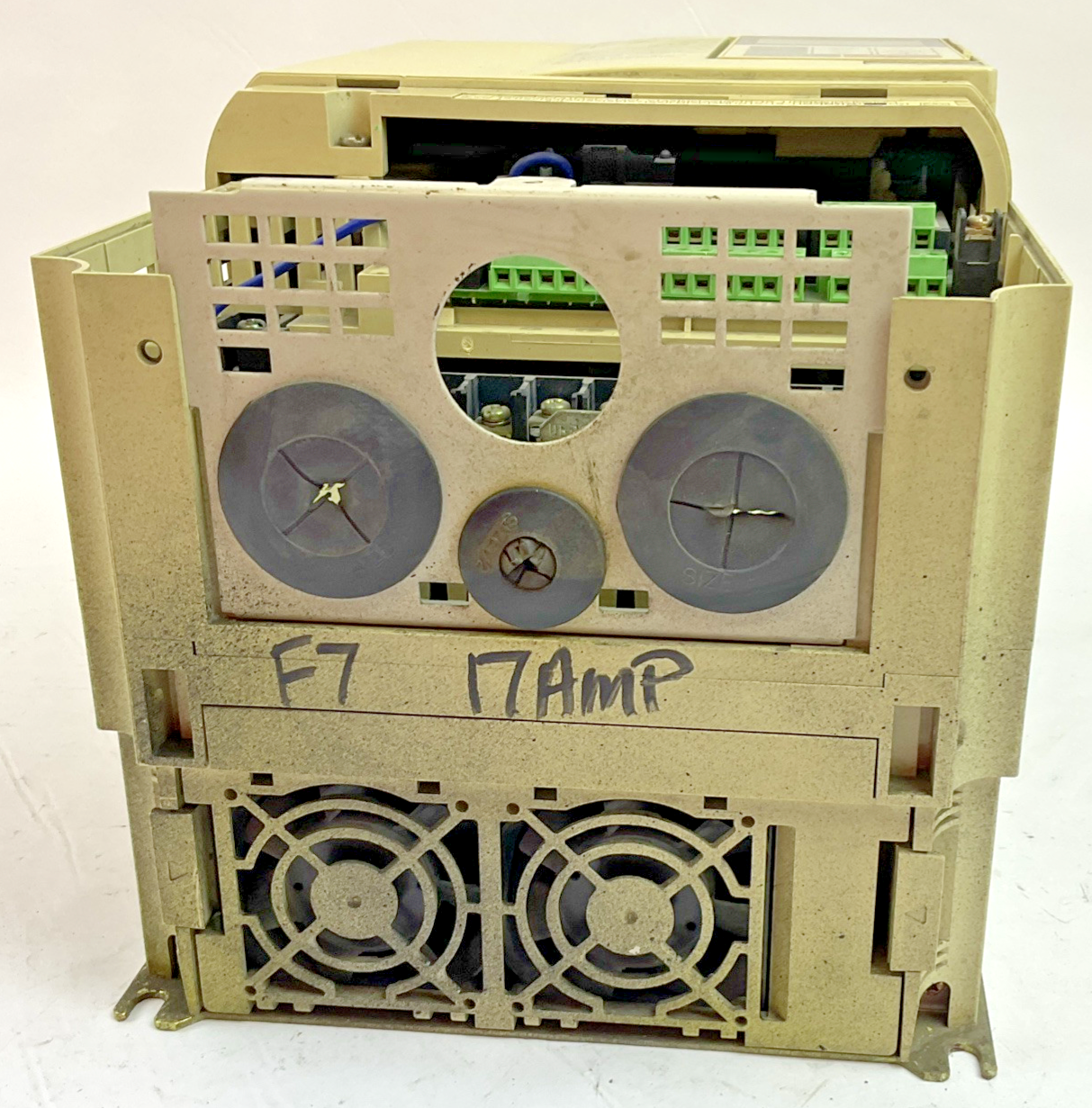 YASKAWA CIMR-F7U47P5 INVERTER DRIVE 47P51F 480V 50/60HZ VARISPEED F7