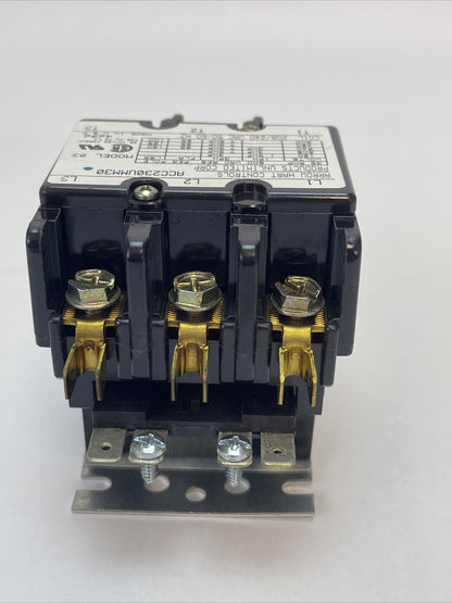 ARROW HART 60117 ACC230UMM30 DIFINITE PURPOSE MAGNETIC CONTACTOR 208/240VAC 25A