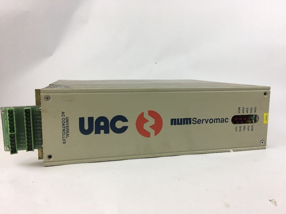 NUM SERVOMAC SERVO DRIVE UNIVERSAL AC CONTROLLER 3UACL5050I