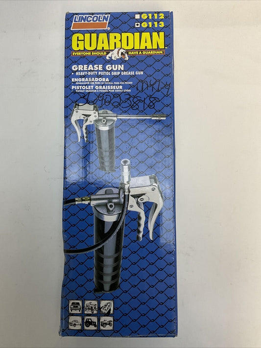 LINCOLN G113 GUARDIAN GREASE GUN