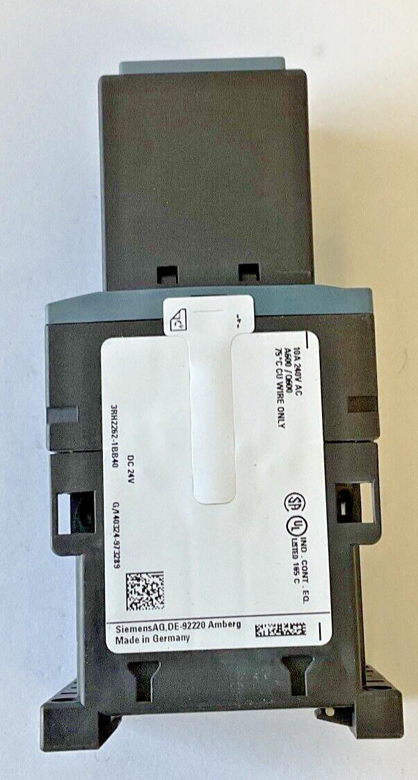 SIEMENS 3RH2262-1BB40 CONTACTOR 24VDC  50HZ