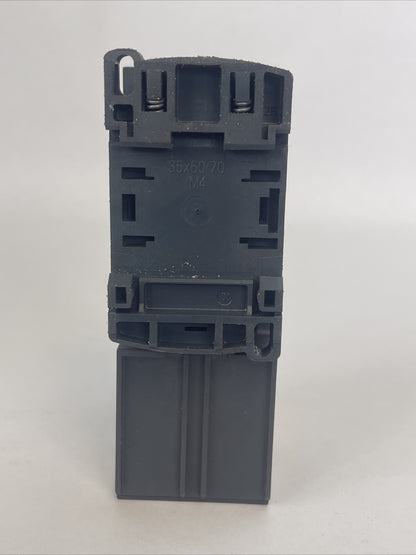 TELEMECANIQUE STARTER LC1 D09 CONTACTOR 25A 600VAC 7.5HP LRD 08 RELAY 2.5-4A
