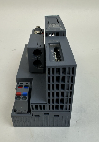 SIEMENS 6ES7155-6BU01-0CN0 SIMATIC ET 200SP PROFIBUS INTERFACE MODULE 24VDC