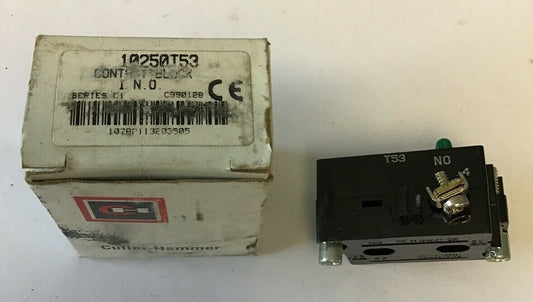 CUTLER HAMMER 10250T53 CONTACT BLOCK SER.C1