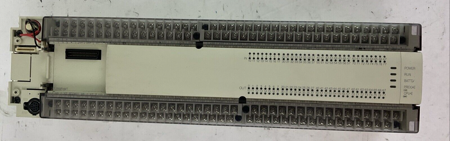 MITSUBISHI FX2N-128MR-001 PROGRAMMABLE CONTROLLER 85-264VAC 50/60HZ 100VA