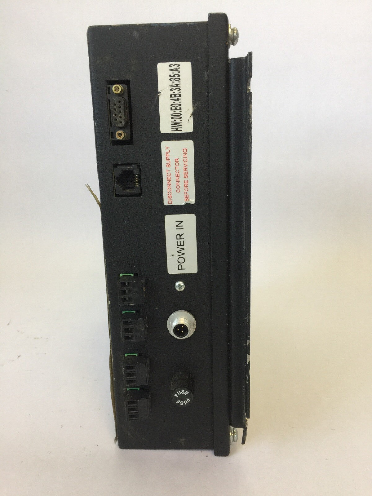 WELDING TECHNOLOGY  WEBVIEW-ENET 986-0054E  WELD CONTROL ETHERNET TERMINAL USIP