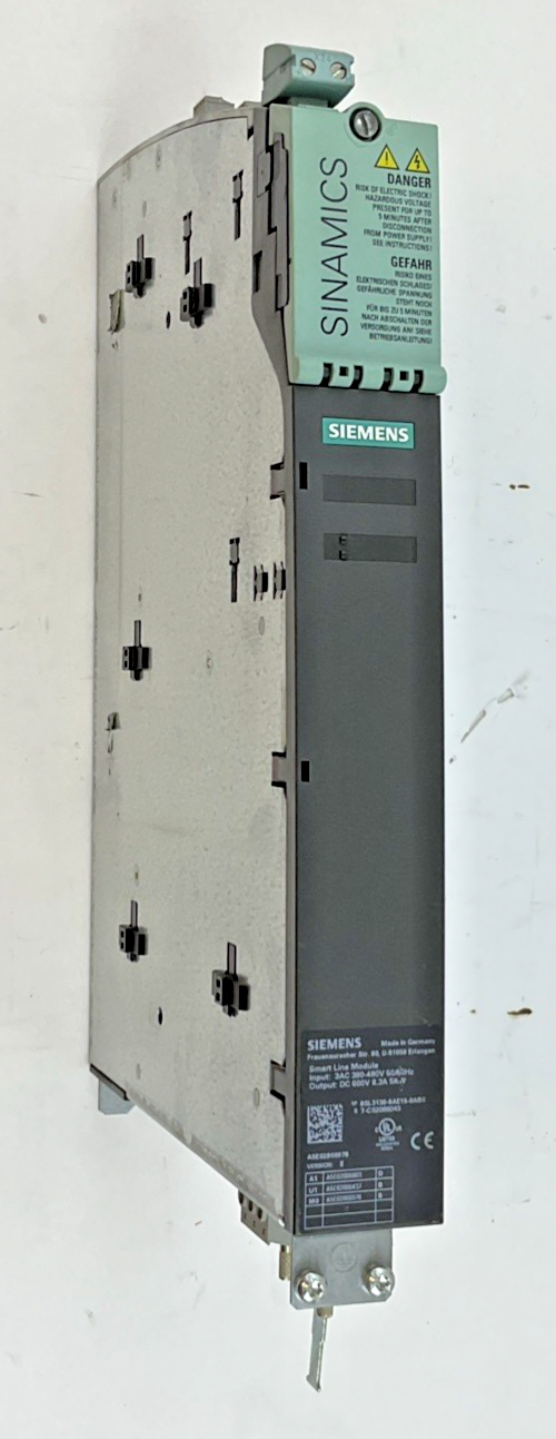 SIEMENS 6SL3130-6AE15-0AB0 SMART LINE MODULE 600VDC 8.3A 5KW