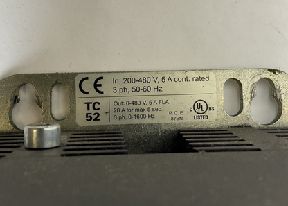 ATLAS COPCO TC52S ASSEMBLY SYSTEMS CONTROLLER 480V 3PH 5A 50-60HZ