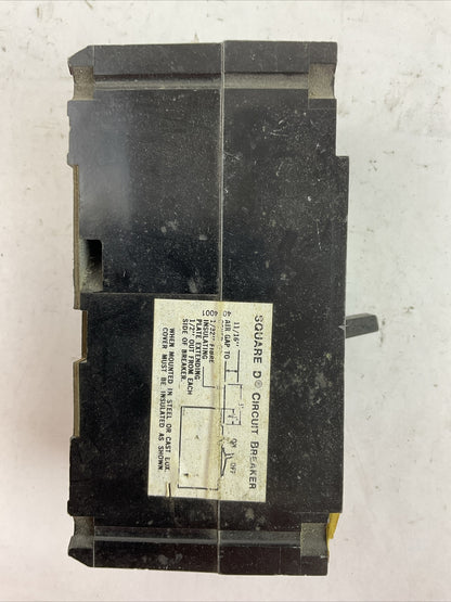 SQUARE D FAL22030 MOLDED CASE CIRCUIT BREAKER 30AMP 2POLE 240VAC 250VDC