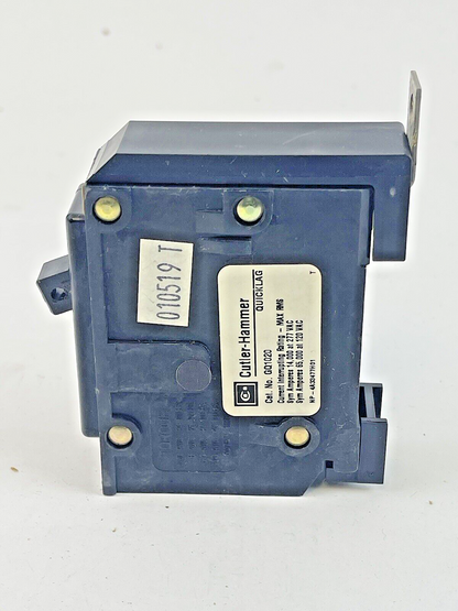 CUTLER-HAMMER *LOT OF 10* GQ1020 - 20A/1 POLE/240 VAC/QUICKLAG/BOLT-ON/GQ/-NEW