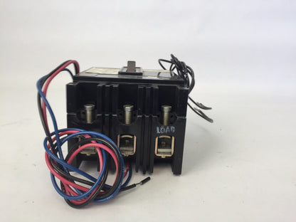 WESTINGHOUSE EB3100 CIRCUIT BREAKER 100AMP 3POLE 240VAC 2609D39G24 4979D06G03