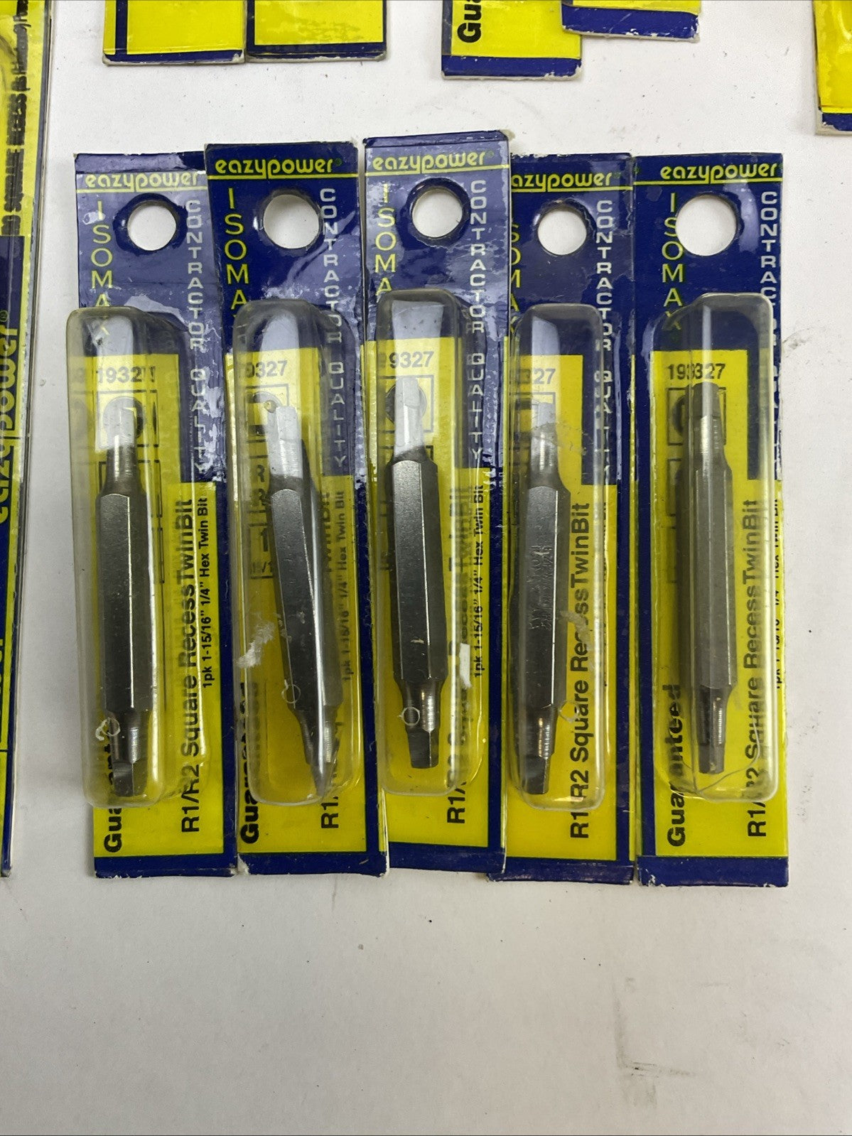 EAZYPOWER ISOMAX CONTRACTOR QUALITY SQUARE RECESS BIT LOT