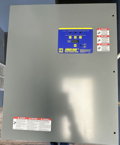 SQUARE D TVS4EMA12ASWT SURGE PROTECTIVE DEVICE SERIES 002 480Y/277V TYPE 3R