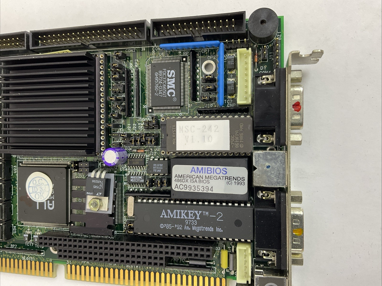MITAC MSC-242 INDUSTRIAL CONTROL BOARD V1.10
