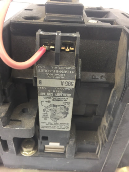 ALLEN BRADELY 500-DOD930 STARTER SIZE 3 600VAC 90A CD236 115-120V 60HZ 110V 50HZ