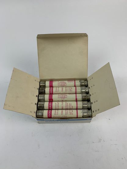 Gould Shawmut Tri-Onic TRS1 8/10R 1 8/10A 600VAC Fuse "Lot of 10"
