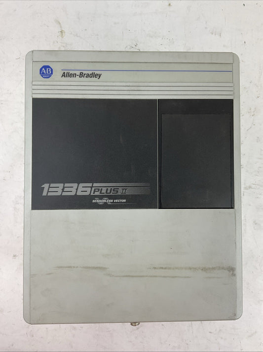 ALLEN BRADLEY 1336F-BRF75-AA-EN-GMS1 AC DRIVE 1336 PLUS II SENSORLESS VECTOR
