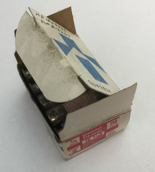 SHAWMUT TRI-ONIC TR4/10R TIME DELAY FUSE 4/10A 250VAC CLASS RK5 (BOX OF 10)