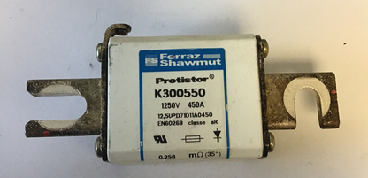 FERRAZ SHAWMUT K300550 PROTISTOR 1250V 450A