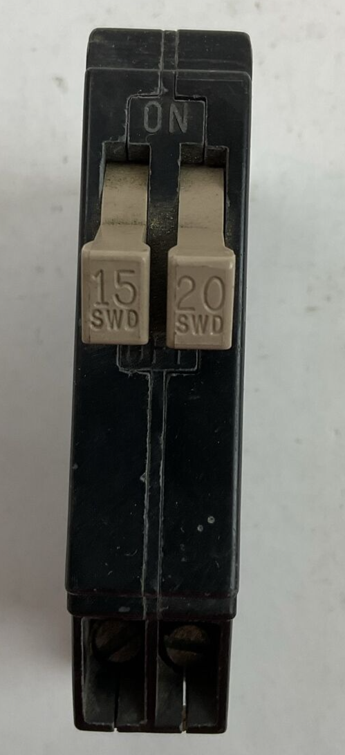 CUTLER HAMMER CHT1520 2POLE 15/20AMP 120/240VAC CIRCUIT BREAKER