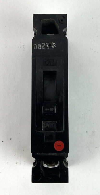 GENERAL ELECTRIC TED113015 CIRCUIT BREAKER 15A 1POLE 277VAC 125VDC ***LOTOF5***
